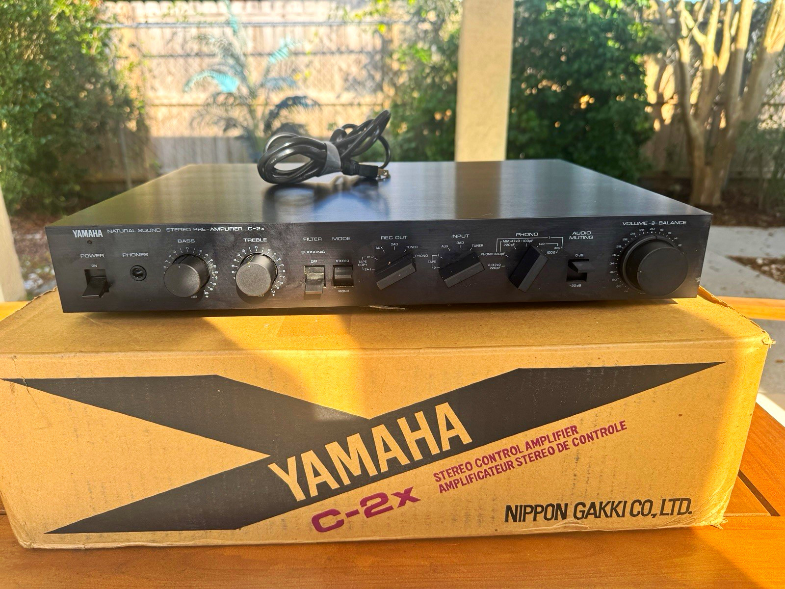 Yamaha C-2x Rare 120V Reference Preamp – Excellent – NOT C-2/C-2a- collector Pre