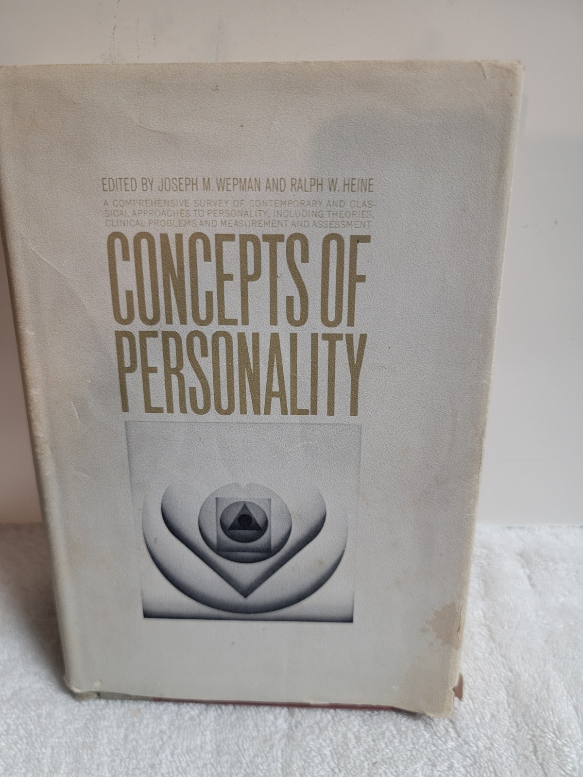 CONCEPTS OF PERSONALITY- JOSEPH M. WEPMAN CONCEPTS OF PERSONALITY- JOSEPH M. WEPMAN
