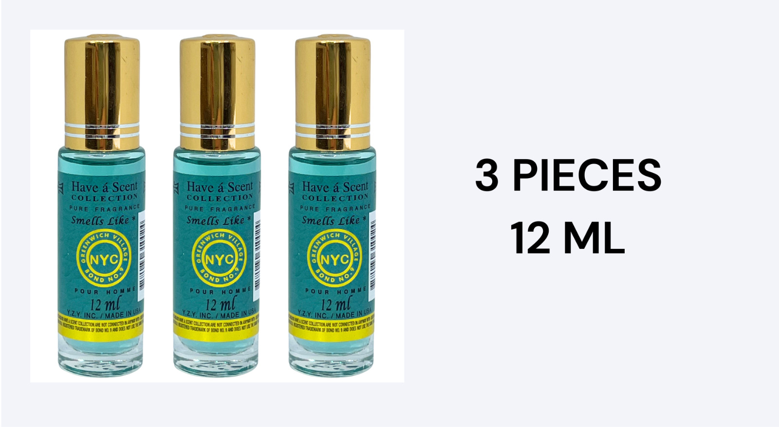 Greenwich Village for Men Roll On Oil 12 ML 3pc Limited Time Only Greenwich Village for Men Roll On Oil 12 ML 3pc Limited Time Only