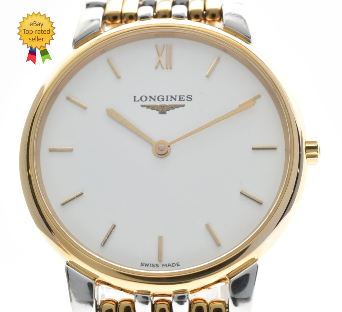 ▶Vintage [N MINT] LONGINES Grande Classique L5.636.3 Gold 32mm Men\'s Watch JAPAN