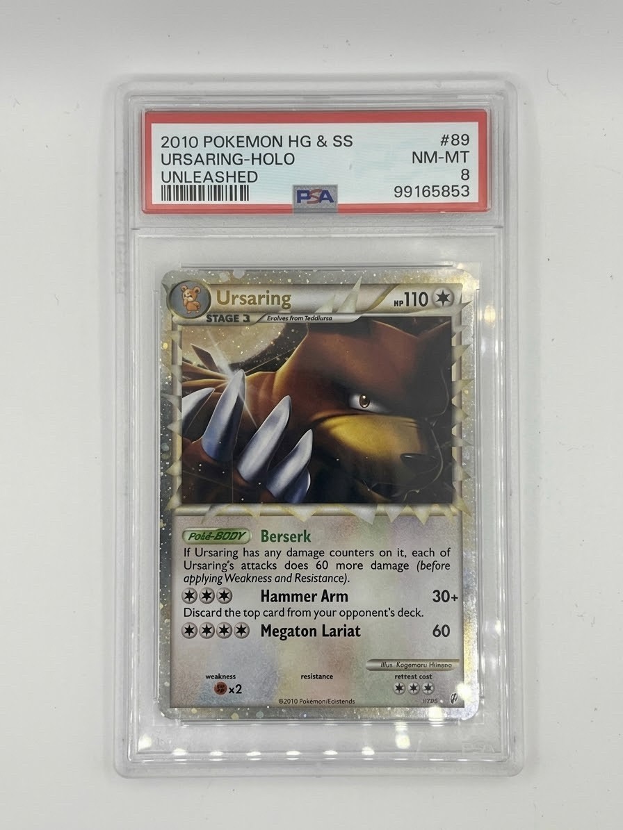 2010 POKEMON HEARTGOLD & SOULSILVER UNLEASHED 89 URSARING-HOLO 2010 POKEMON HEARTGOLD & SOULSILVER UNLEASHED 89 URSARING-HOLO
