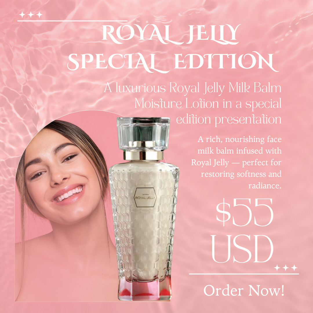 JAFRA ROYAL JELLY SPECIAL EDITION 6.7 Fl.oz - New and Sealed