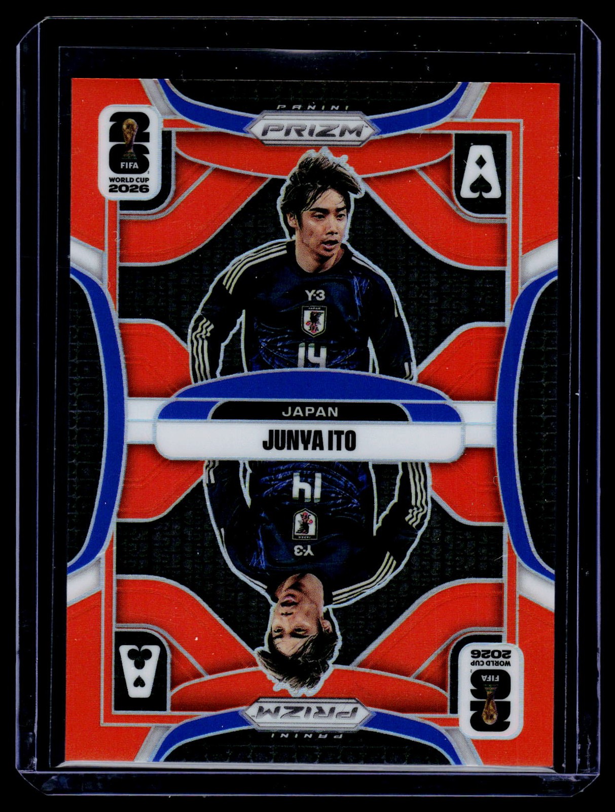 2026 Panini Prizm World Cup Junya Ito Aces Orange /25