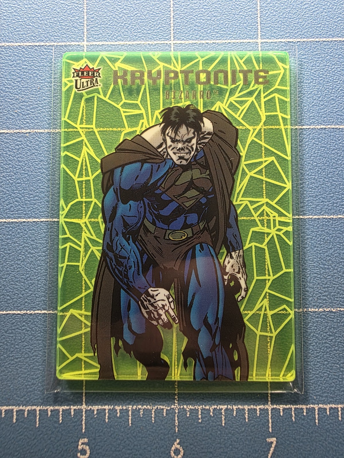 2026 Fleer Ultra Superman - Bizarro K-4 - Kryptonite - Insert