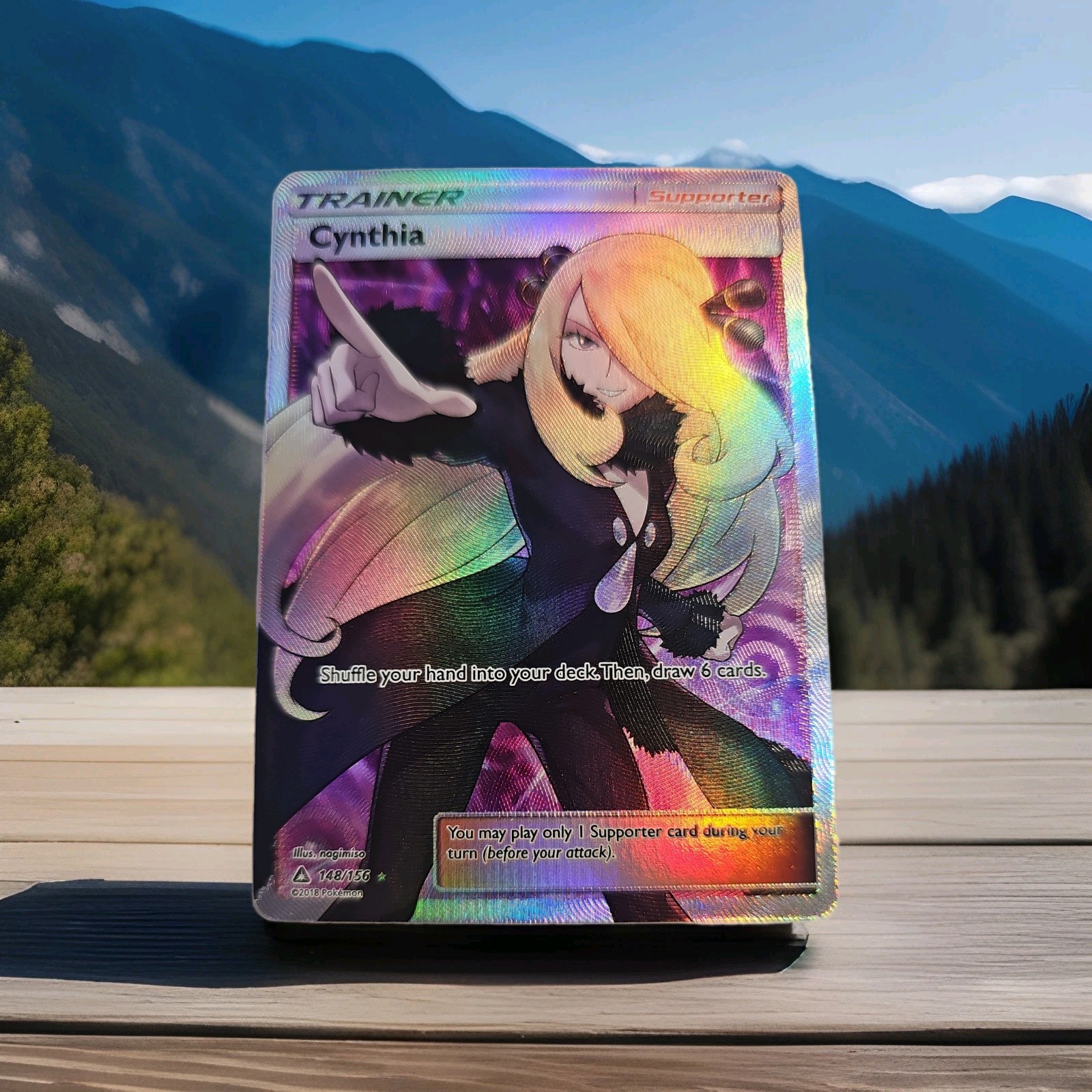 Cynthia (Full Art) 148/156 Sm-Ultra Prism Holo