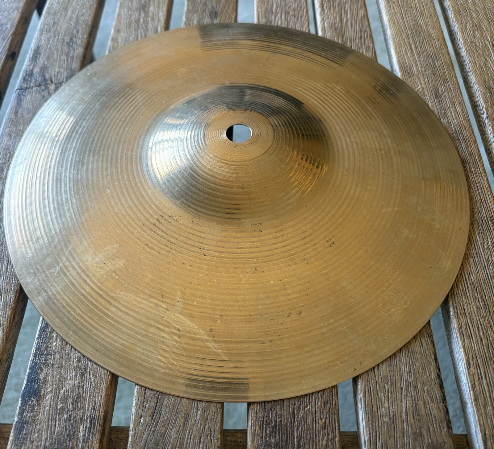 Sabian 10 In Splash Unsure If AAX or AA Etc paint Is Wore Off Sounds Good Sabian 10 In Splash Unsure If AAX or AA Etc paint Is Wore Off Sounds Good