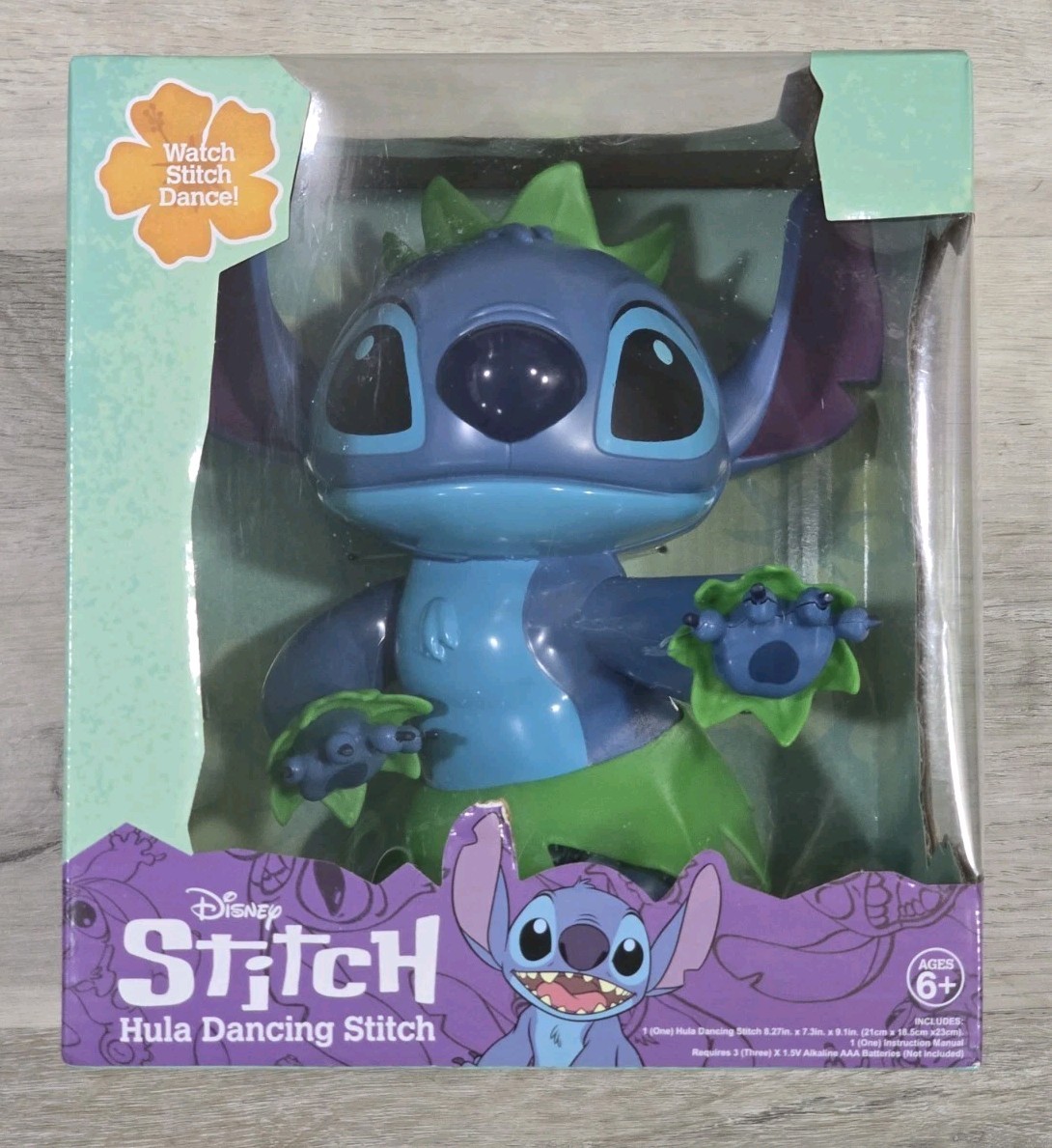 Disney Stitch Hula Dancing Stitch Animated New In Box Disney Stitch Hula Dancing Stitch Animated New In Box