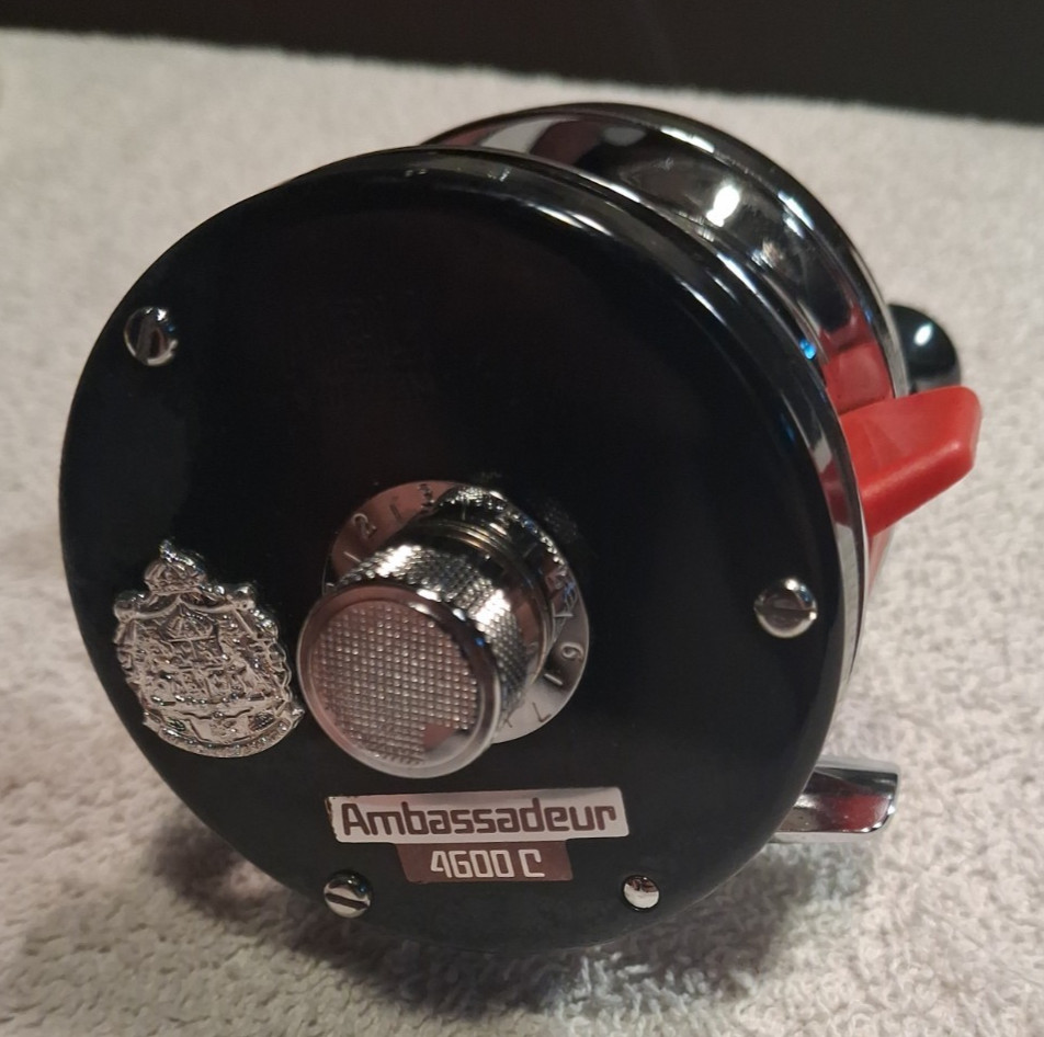 Vintage Abu Garcia Ambassadeur 4600c Vintage High Speed Fishing Reel,Sweden