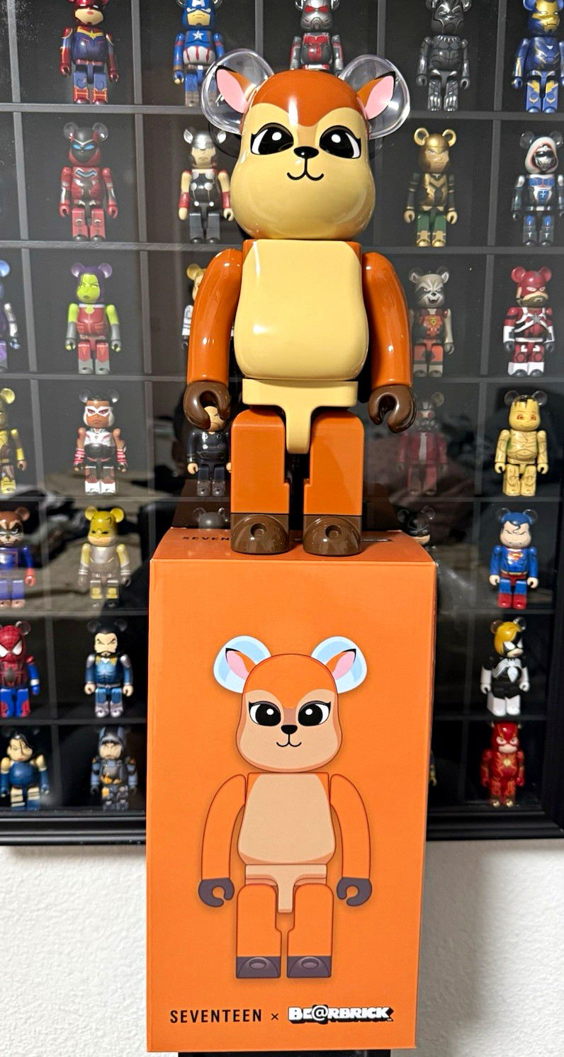 Medicom Toy BE@RBRICK SEVENTEEN x Joshua 400% Exclusive Medicom Toy BE@RBRICK SEVENTEEN x Joshua 400% Exclusive