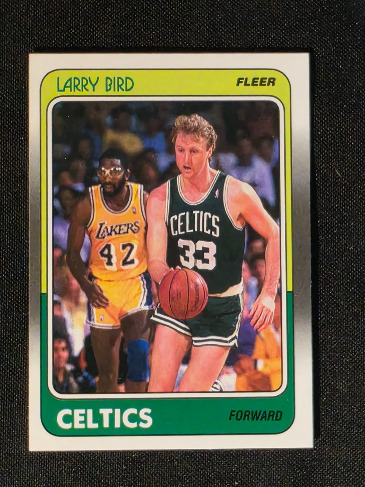 1988-89 Fleer - Larry Bird #9 Boston Celtics Minty Gradeable Fast 