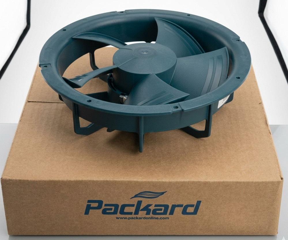 EBM-Papst EBM9538 8 in ECM Axial Fan Assembly 115V, 2 Speeds, 2100 2800 RPM EBM-Papst EBM9538 8 in ECM Axial Fan Assembly 115V, 2 Speeds, 2100 2800 RPM