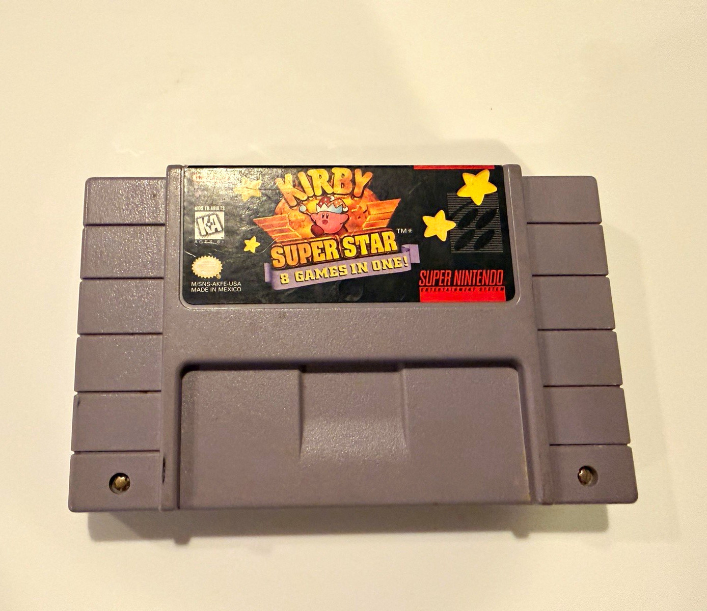 Nintendo Kirby Super Star Cartridge Only Super Nintendo SNES NTSC-U/C Kirby