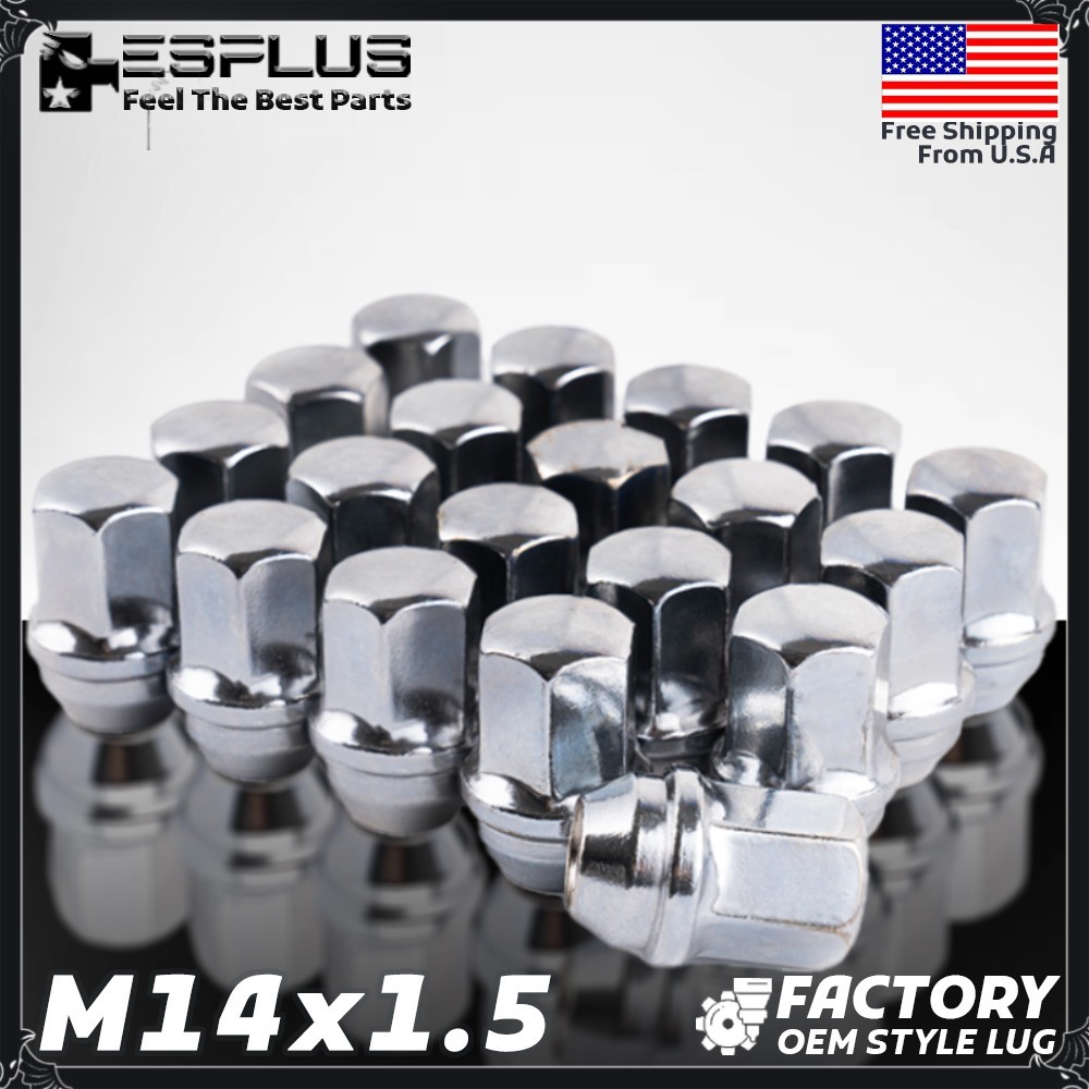 20 Pc Buick OEM Lug Nut Chrome M14x1.5 Fit 2011-2016 Envision/Lacrosse/Regal