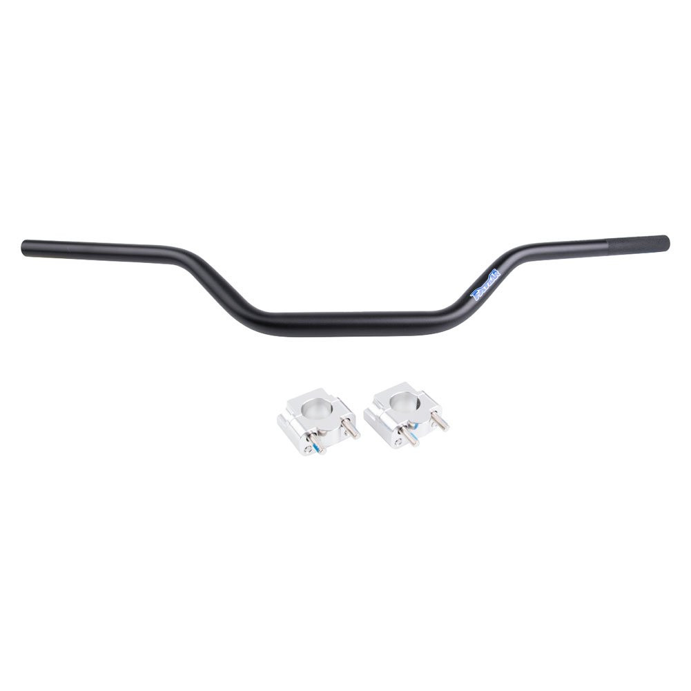 TUSK Universal Big Bar Clamp/Bar Kit Renthal FatBar Carmichael High Bend Black