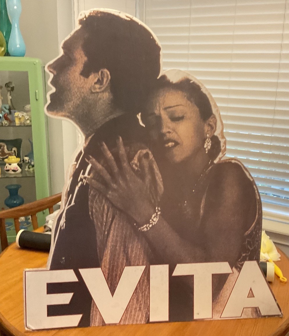 Madonna Evita Promo Display 37x31\