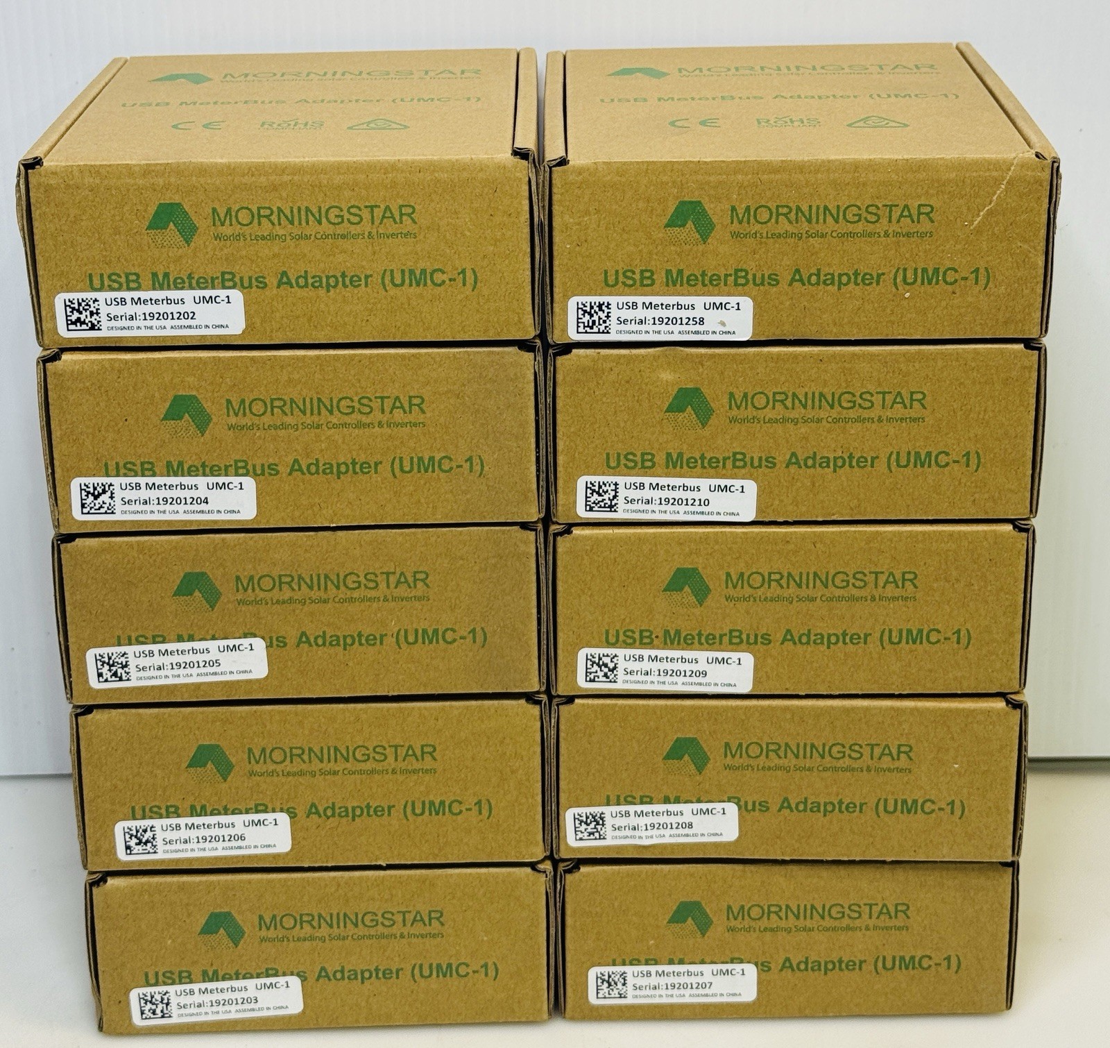 Lot If (10) MorningStar USB MeterBus Adapter (UMC-1)