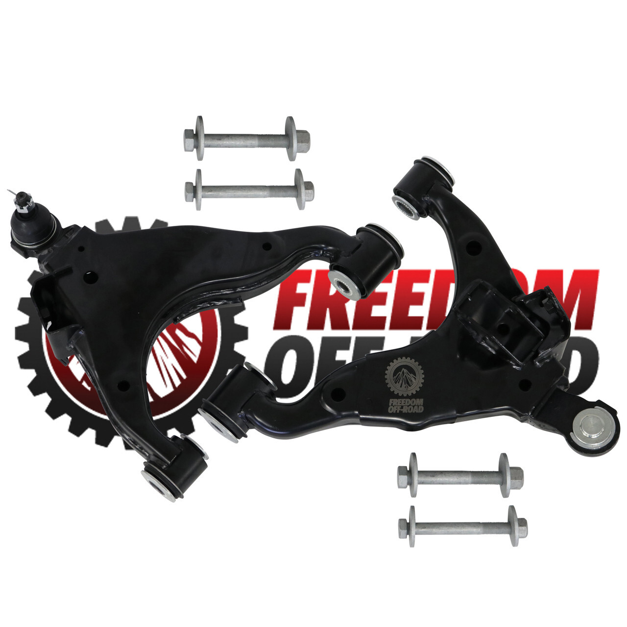Freedom Offroad OEM Spec Front Lower Control Arms For 03-09 4Runner / FJ NO KDSS