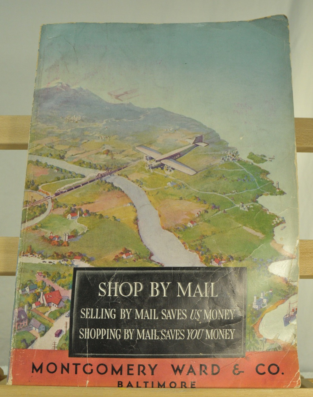 Original 1932-33 fall winter MONTGOMERY WARD Mail Order CATALOg Baltimore Md 117