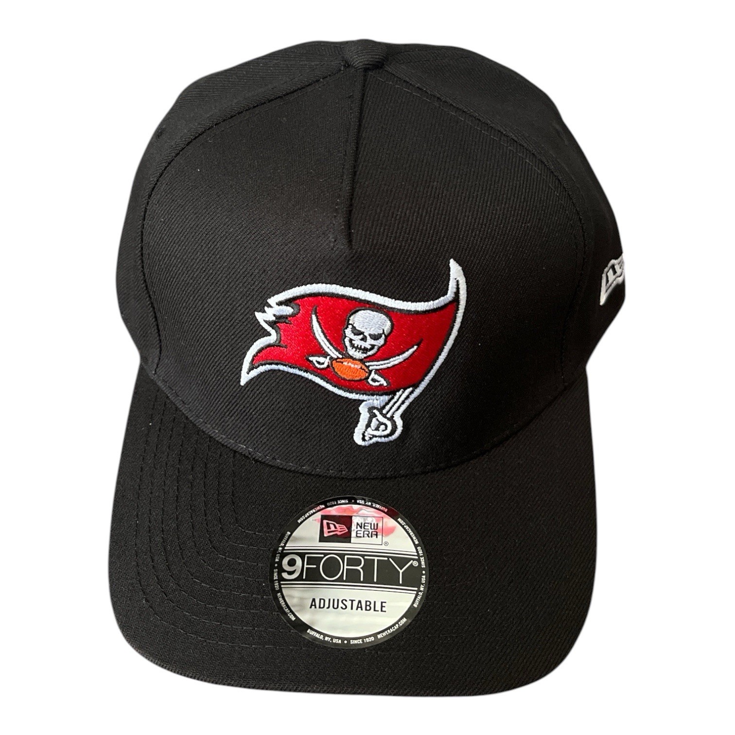 Tampa Bay Buccaneers 9Forty New Era Hat Black Snapback Curved Bill