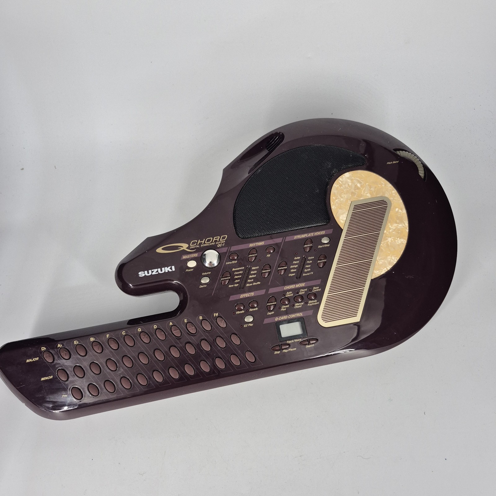 READ Suzuki Q Chord QC-1 Omnichord Tested and Works Missing Battery Cover READ Suzuki Q Chord QC-1 Omnichord Tested and Works Missing Battery Cover