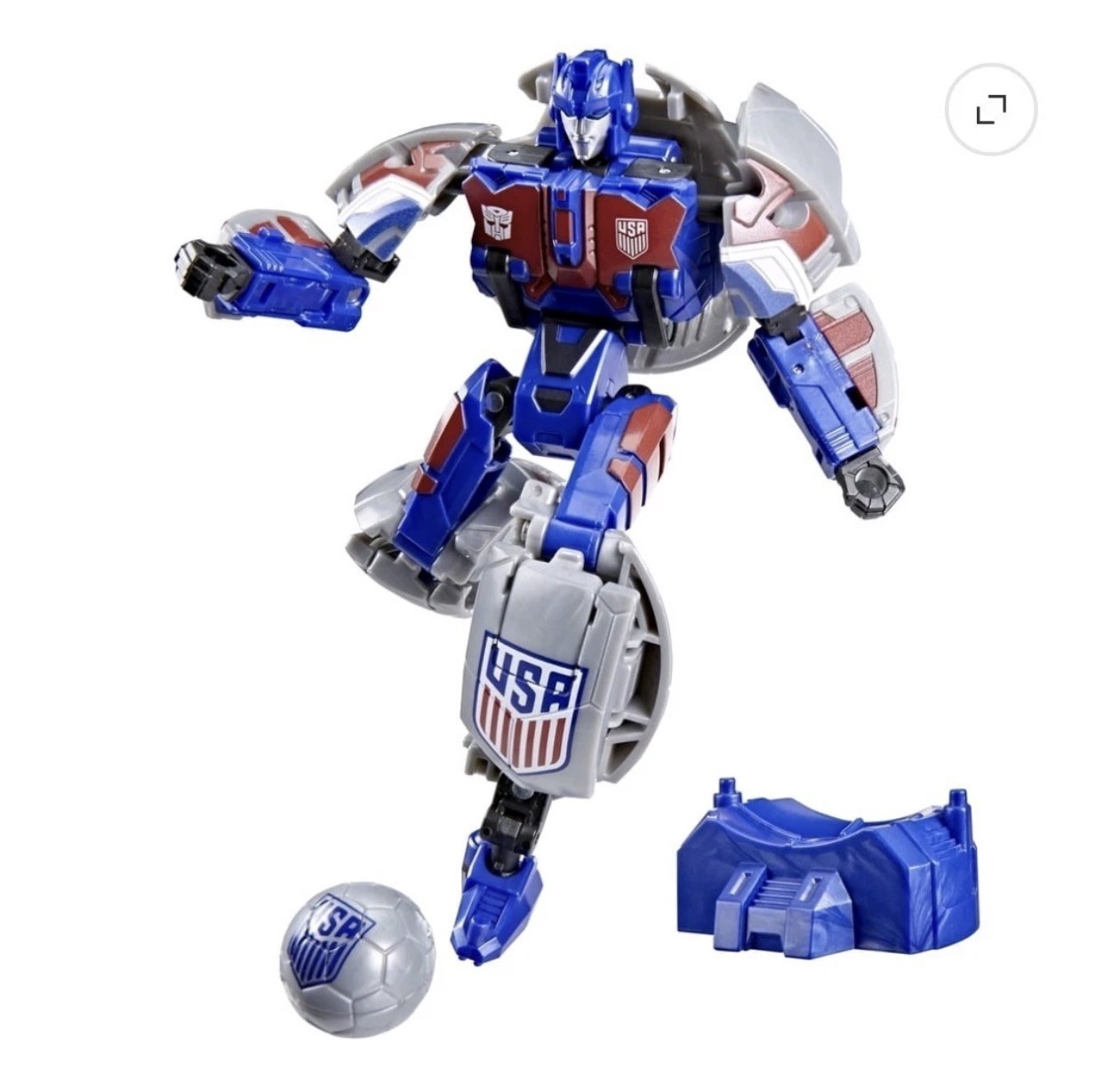 Transformers USA Soccer Breakaway SEALED Hasbro Collaborative Generations