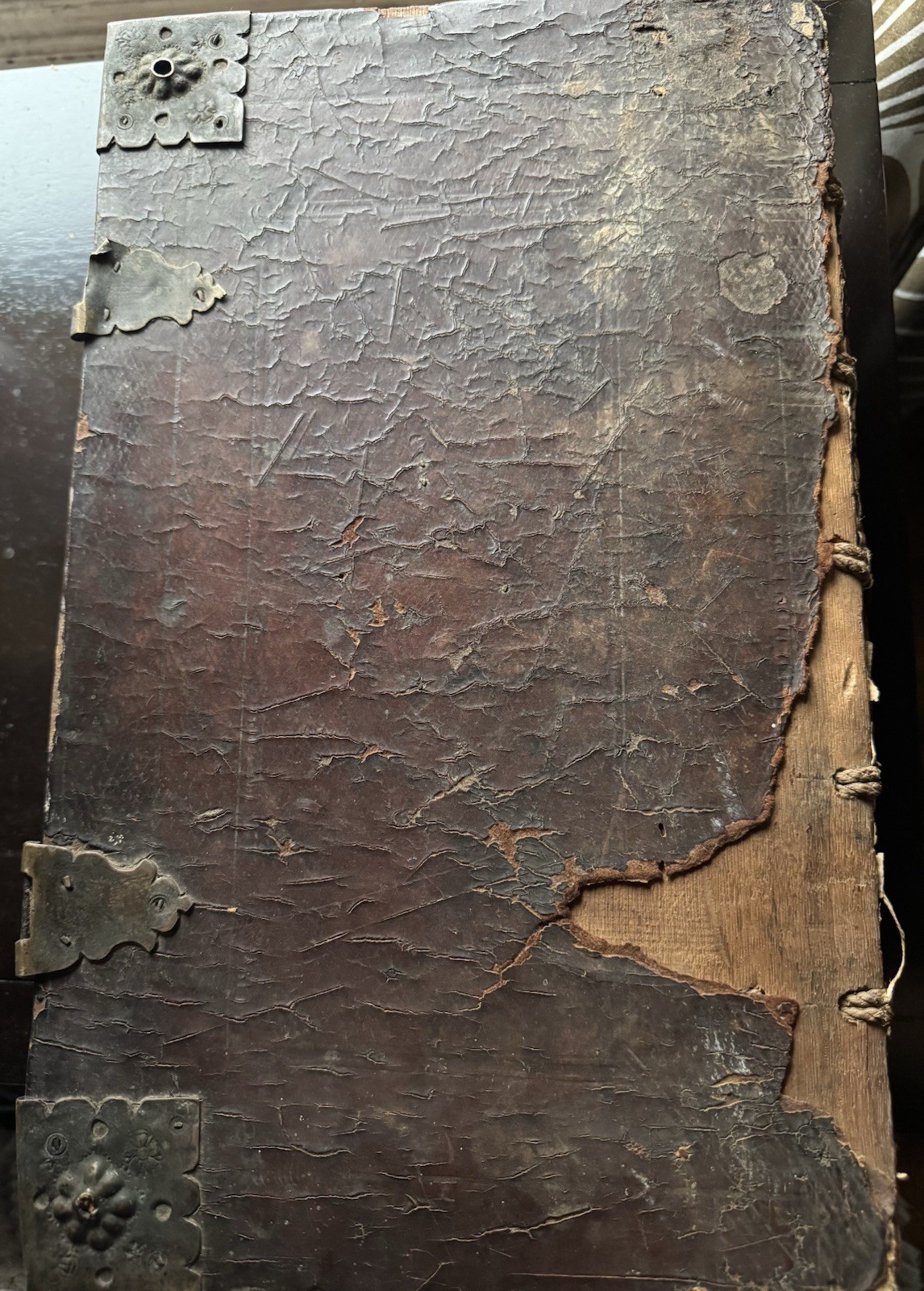 1707 King James Holy Bible Huge Maps, Old & New Testament Vining-Ridgely Family