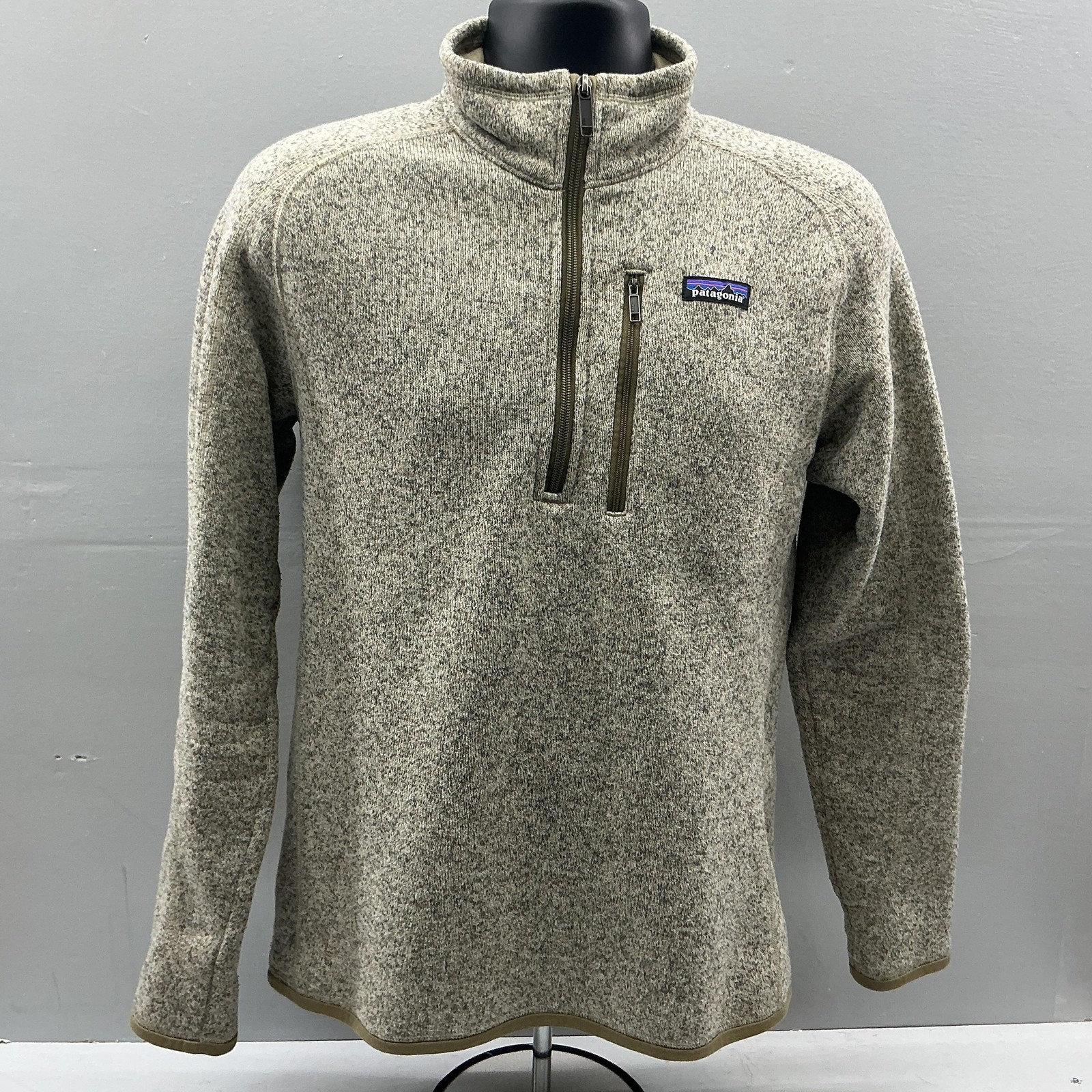 Patagonia Better Pullover 1/4 Zip Sweater Mens Medium Heather Gray Sweatshirt