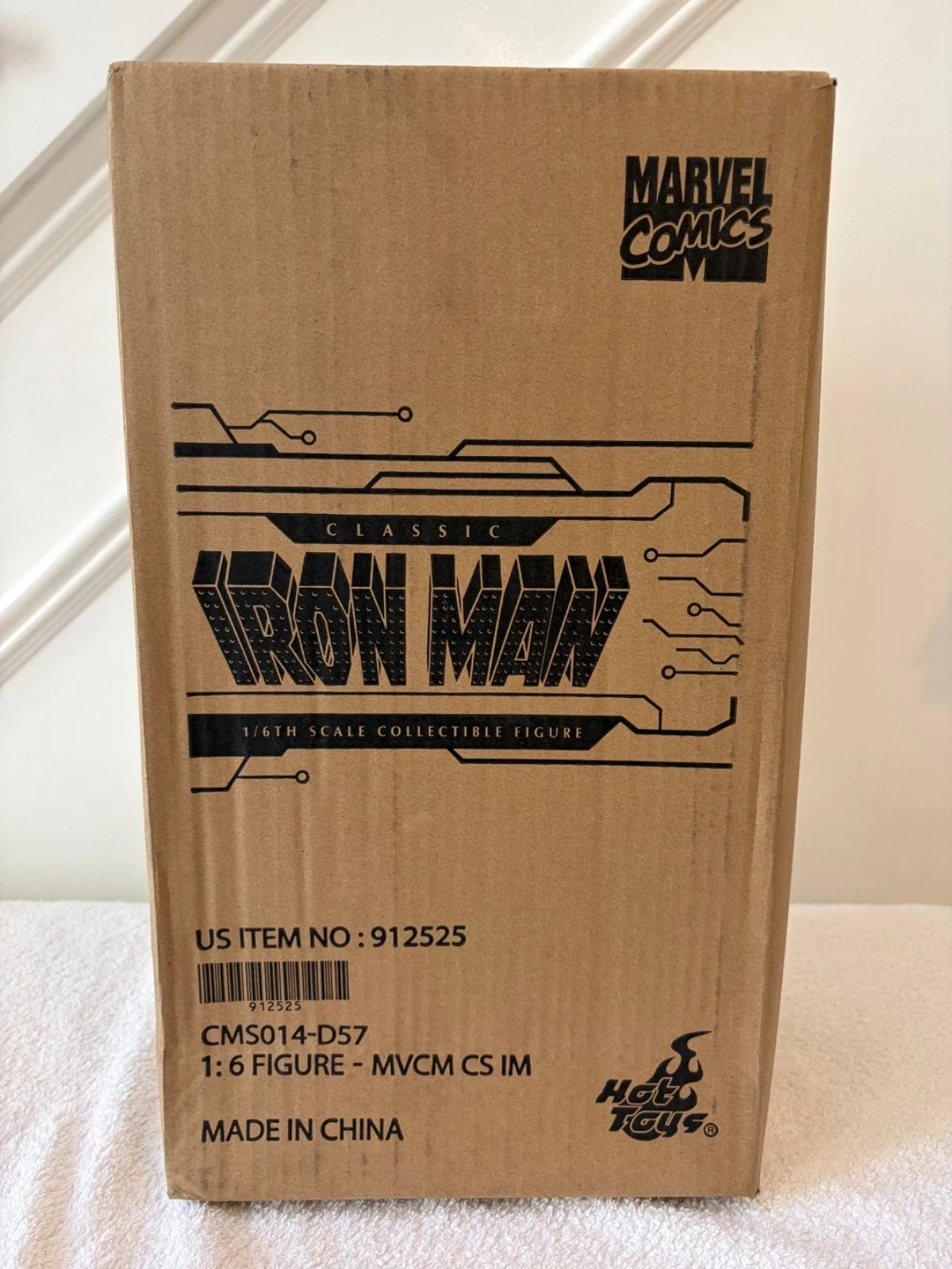 Hot Toys Iron Man CMS014 D57 Classic Comic Diecast Exclusive New Sealed