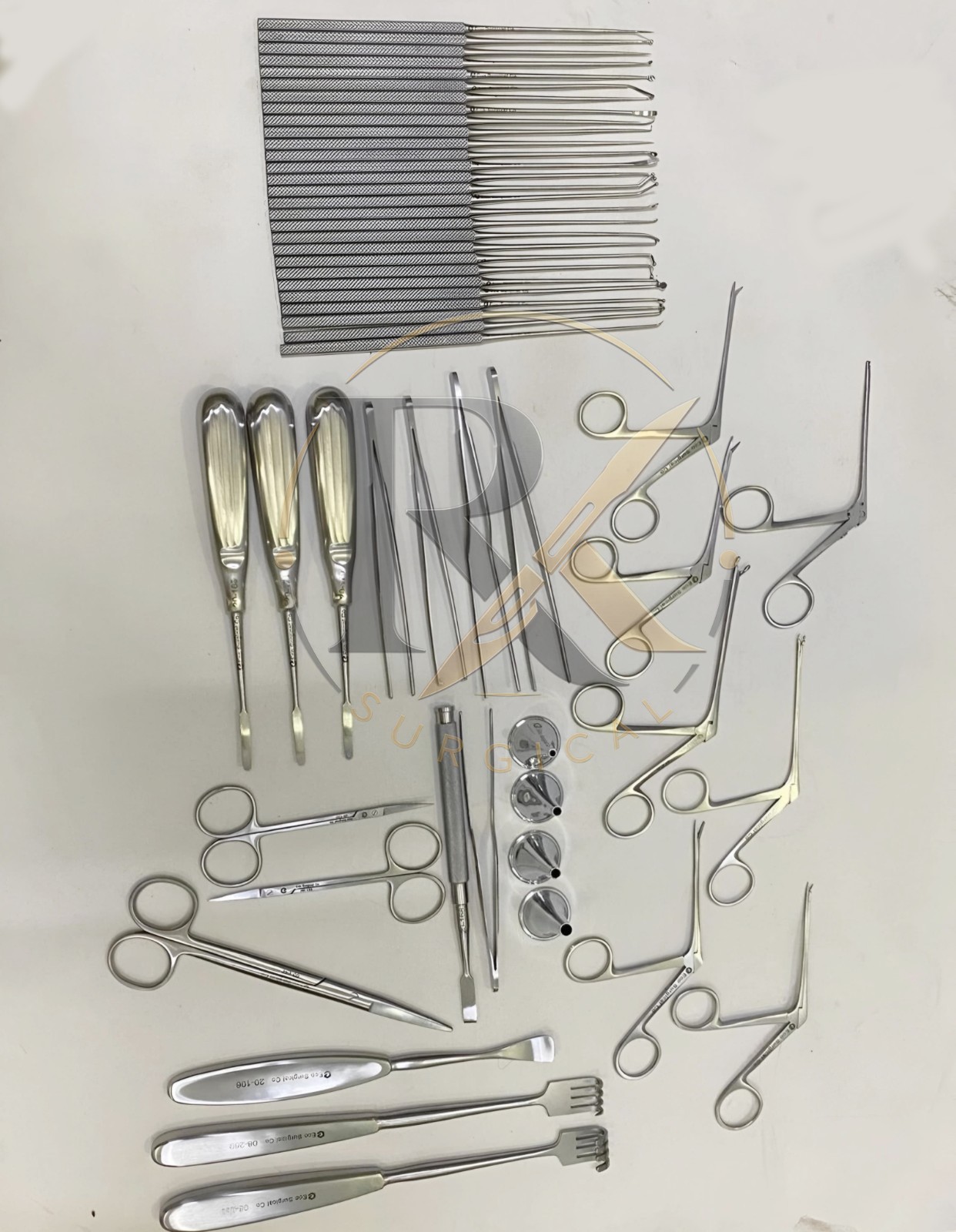 Tympanoplasty Instruments Set Micro Ear Surgery ENT Instruments 101 PCs