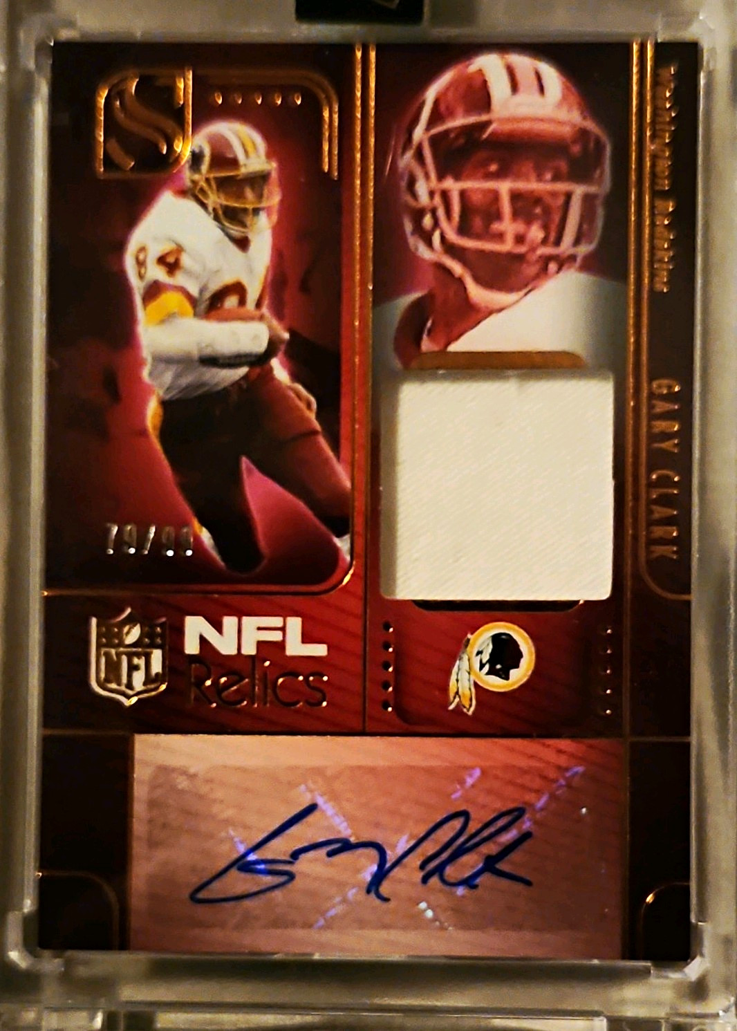 Panini 2025 Silhouette NFL Relic Autographs Gary Clark Bronze Auto /99 NRA-GCK Panini 2025 Silhouette NFL Relic Autographs Gary Clark Bronze Auto /99 NRA-GCK