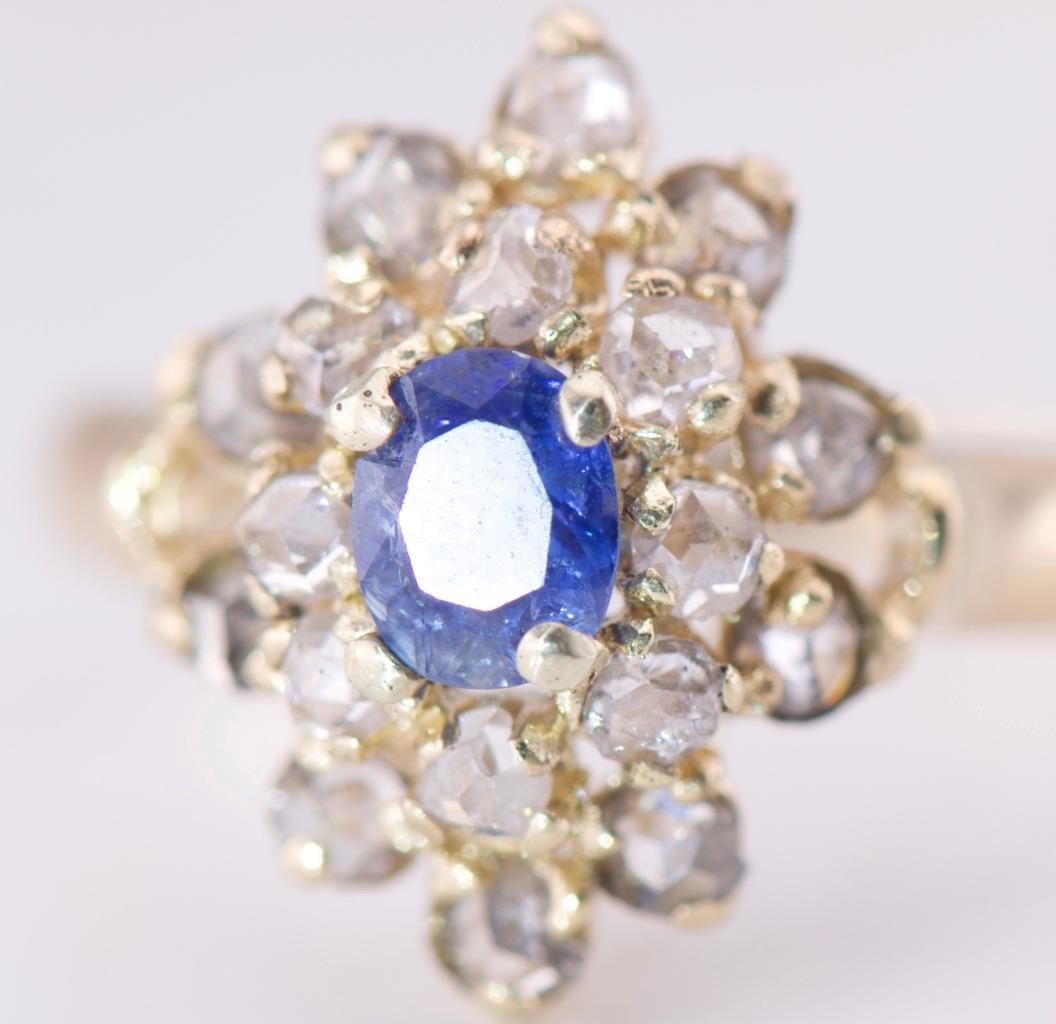 Rare Antique c.1900s Faberge 14k Gold Ladies Ring