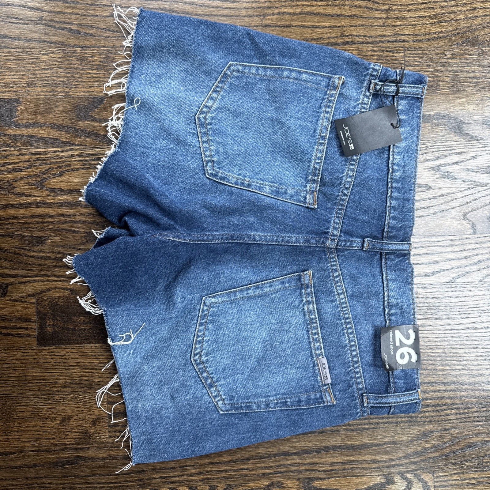 Joe\'s Womens Relaxed High Waist Cutoff Denim Shorts Size 26