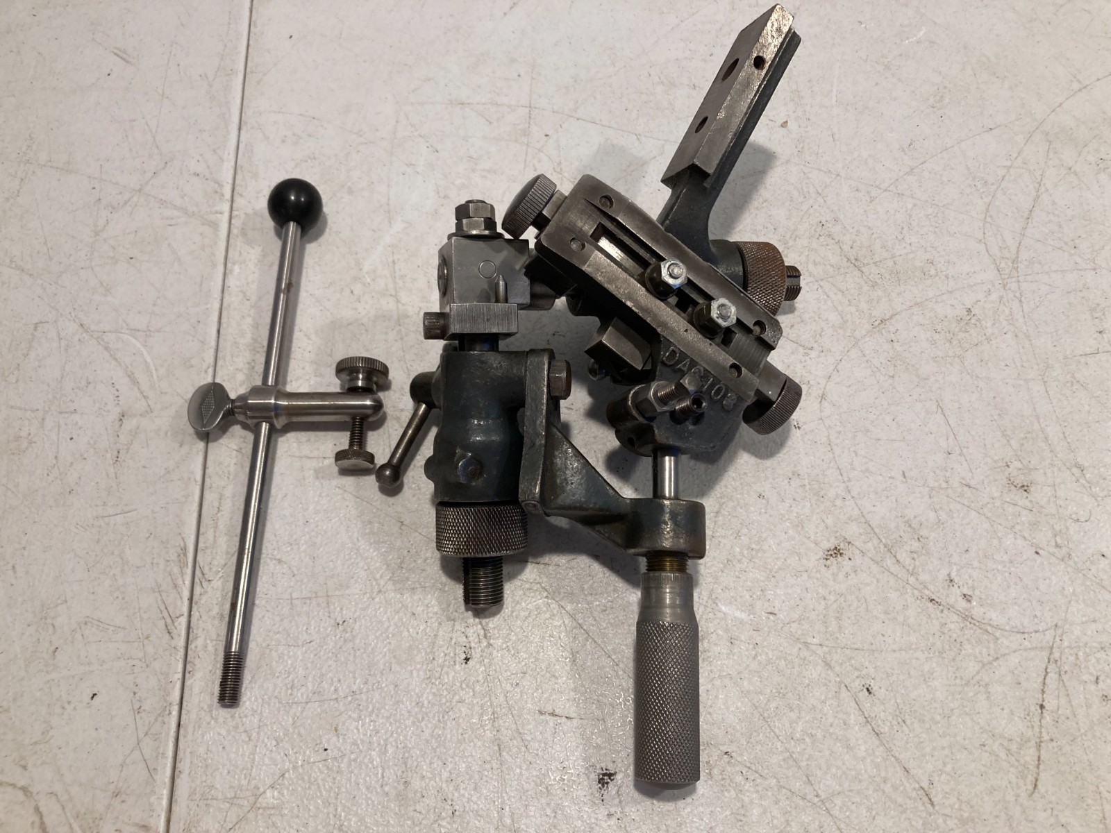 Vintage Delta Milwaukee No 1296 Drill Grinding Attachment Sharpener Fixture
