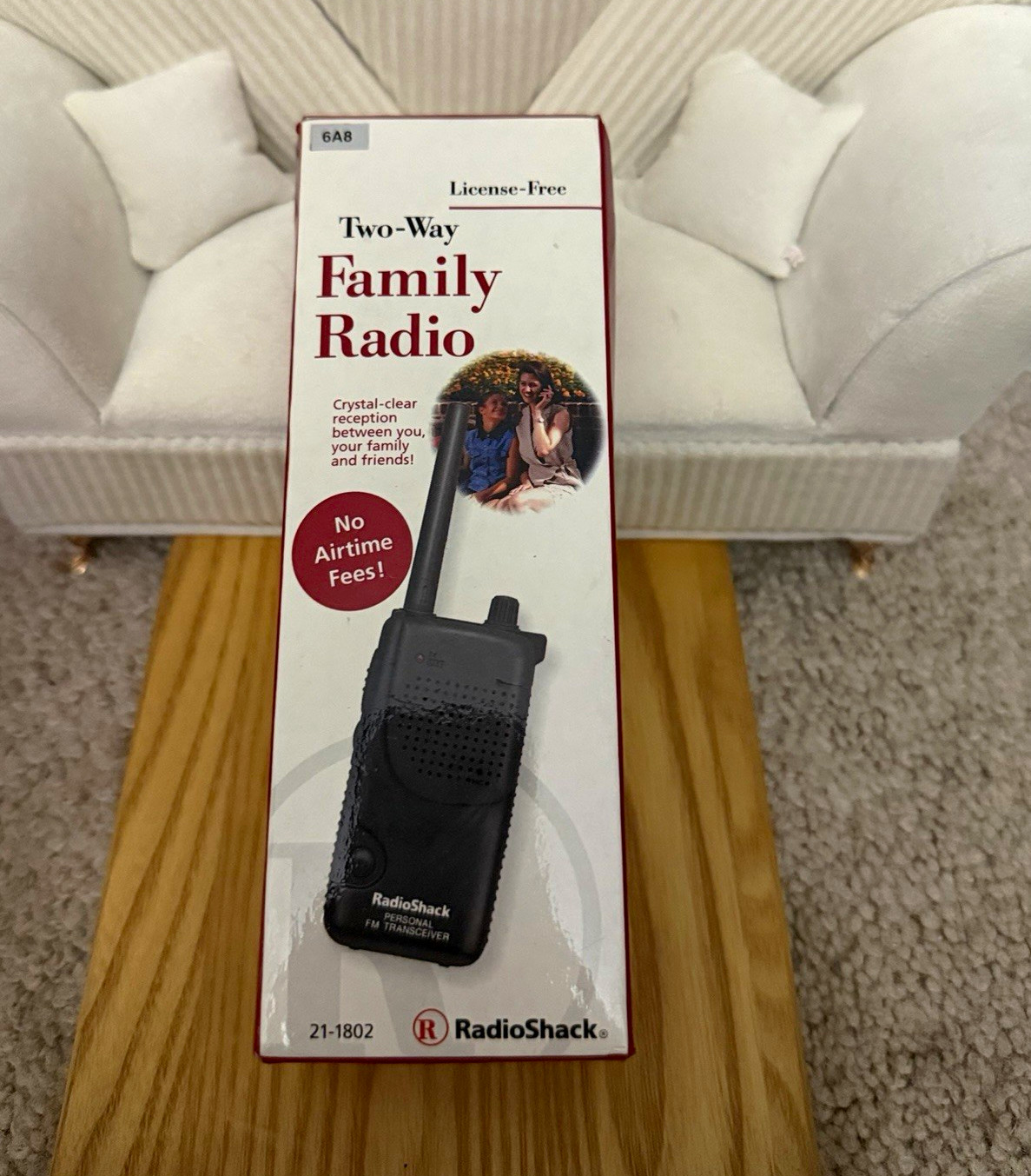 RadioShack 21-1802 FRS License-Free UHF Analog 6-Channel Family Radio