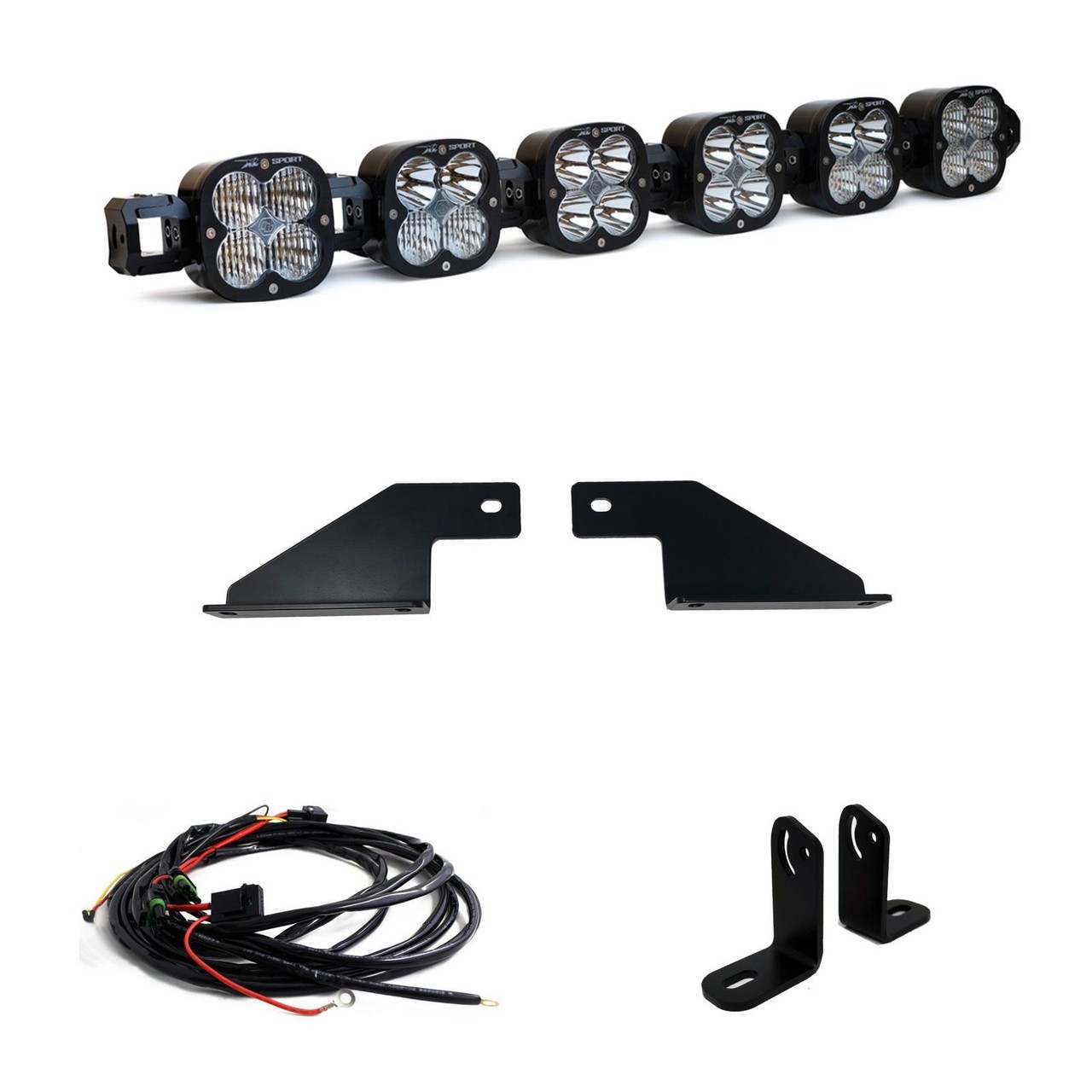 Baja Designs 448067 XL Sport Linkable Sport Bumper Light Kit - \'21-26 F-150 Rapt