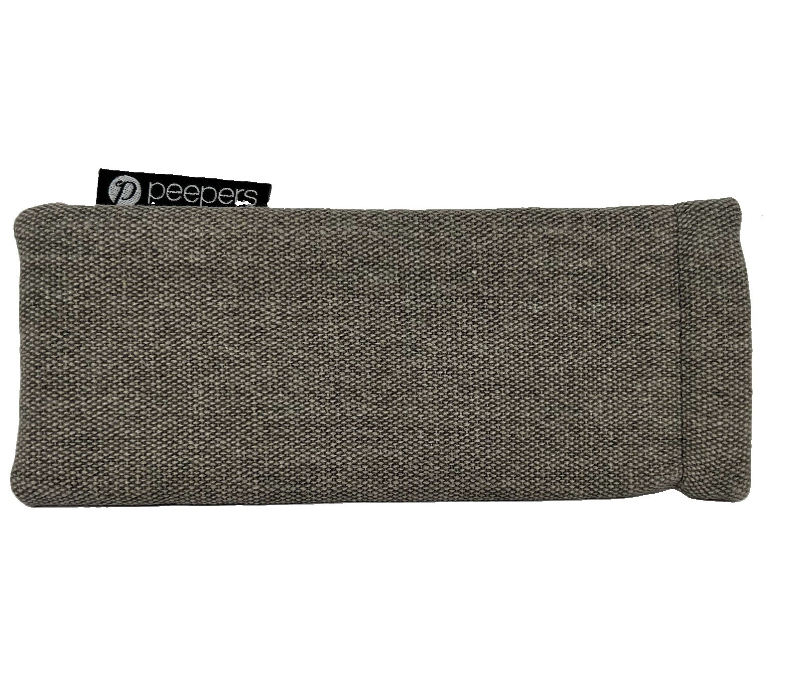 Peepers Soft Squeeze Canvas Grey Unisex Eyeglass Case - Brand New Peepers Soft Squeeze Canvas Grey Unisex Eyeglass Case - Brand New