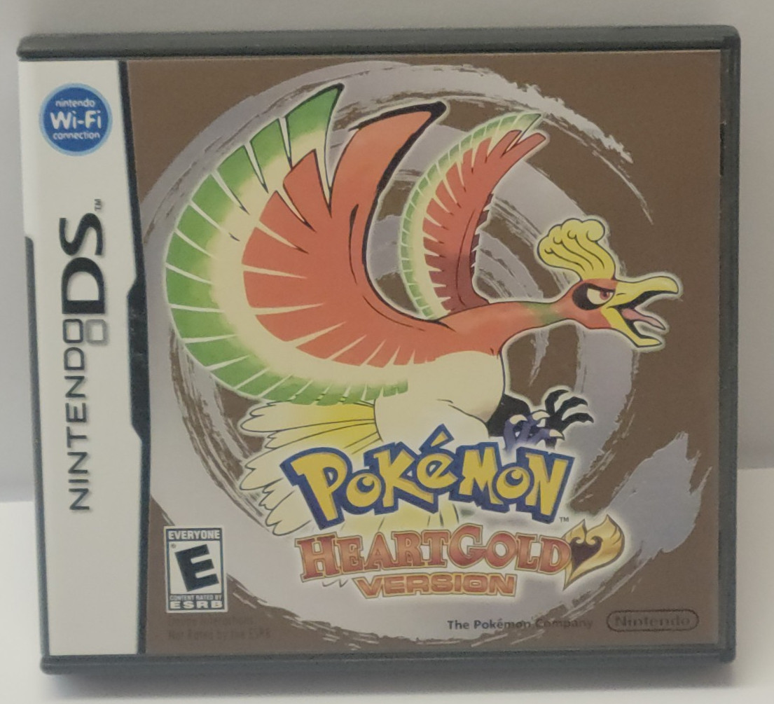 NDS Pokemon Heartgold Game w/ Case and Manual CIB  (Nintendo DS  2010)