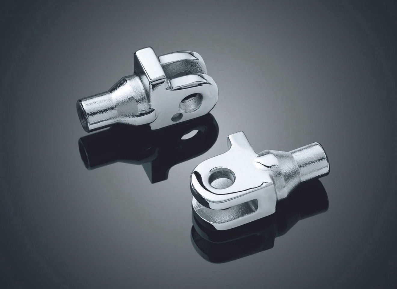 KURYAKYN 8802 Kuryakyn Tapered Peg Adapter Honda Rear Chrome KURYAKYN 8802 Kuryakyn Tapered Peg Adapter Honda Rear Chrome