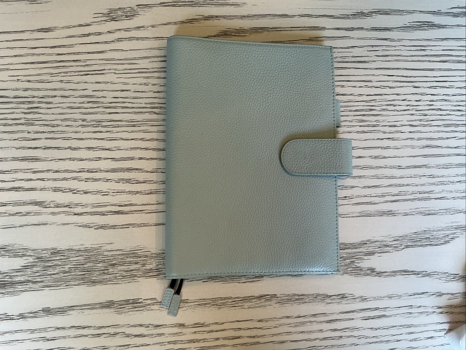 Moterm A5 Cover Light Blue Pebbled Leather