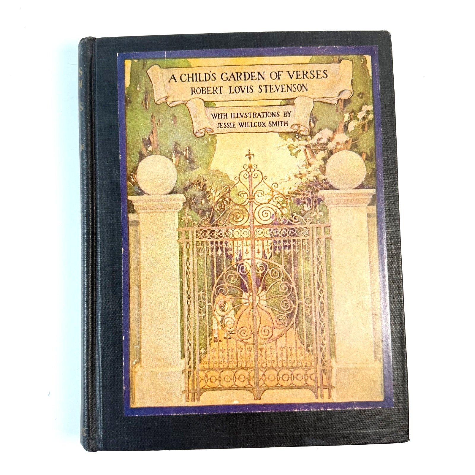 Antique 1905 A Child's Garden of Verses - First Edition Vintage Scribner - Rare