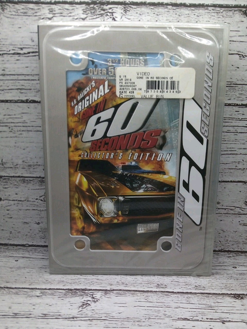 Gone in 60 Seconds Halicki Original Collectors Edition (DVD, 1974/1983) Sealed