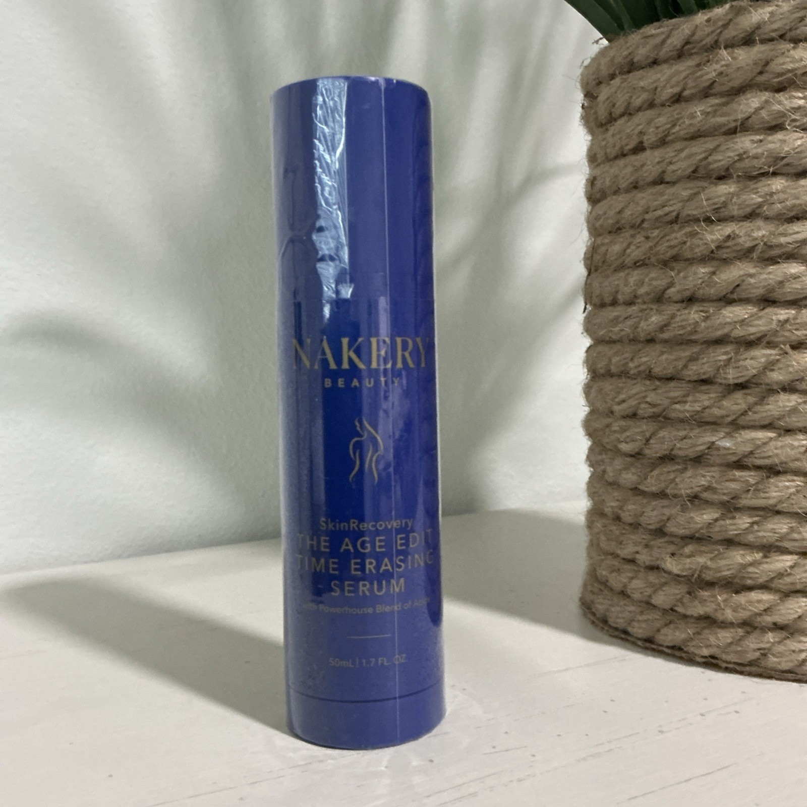 Nakery Beauty The Age Edit Time Erasing Serum - 1.7floz/50mL - New Sealed