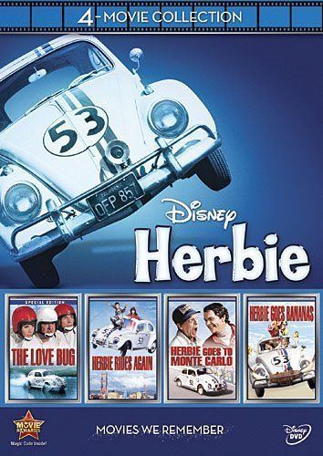 DISNEY\'S HERBIE THE LOVE BUG 4-Movie Collection 201​2 DVD NEW