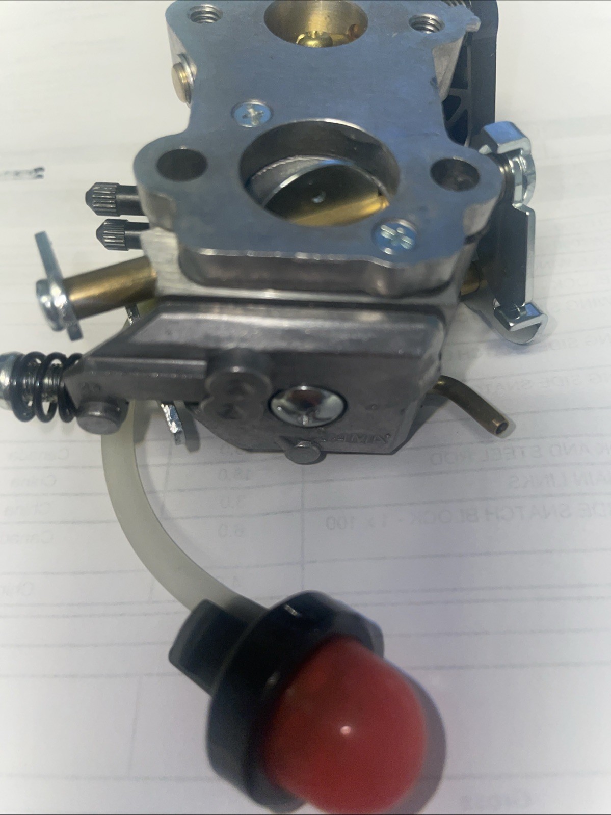 Genuine OEM Husqvarna / Poulan  545070601 Carburetor