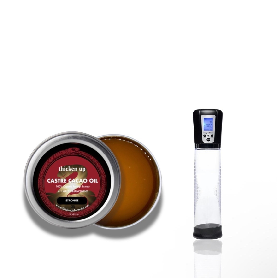 Thicken Up Enlargement - Stronge Level Digital Pump Included