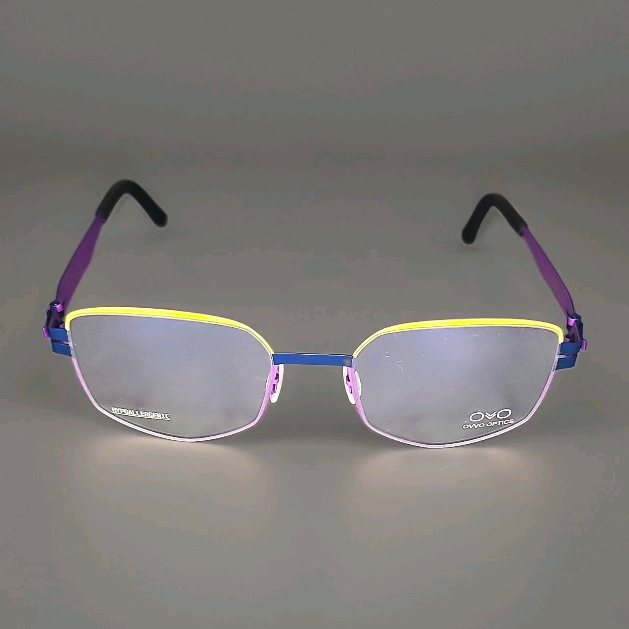New OVVO Optics Multicolor Metal Full Rim Authentic Eyeglasses Frames 50-20-135