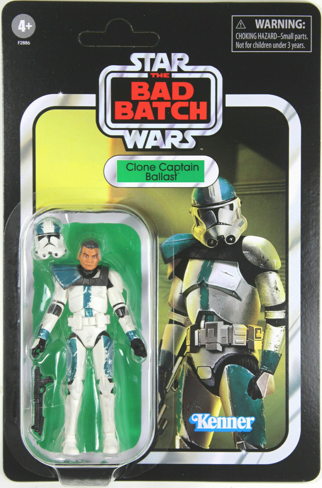 STAR WARS VINTAGE COLLECTION: CLONE CAPTAIN BALLAST (The BAD BATCH) - VC210 STAR WARS VINTAGE COLLECTION: CLONE CAPTAIN BALLAST (The BAD BATCH) - VC210