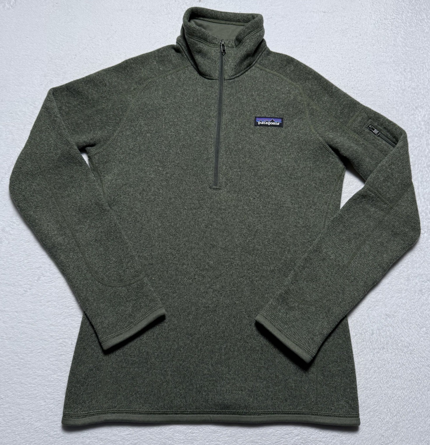 Patagonia Better Sweater Women’s XS Green 1/4 Zip Jacket Outdoor Long Sleeve Patagonia Better Sweater Women’s XS Green 1/4 Zip Jacket Outdoor Long Sleeve