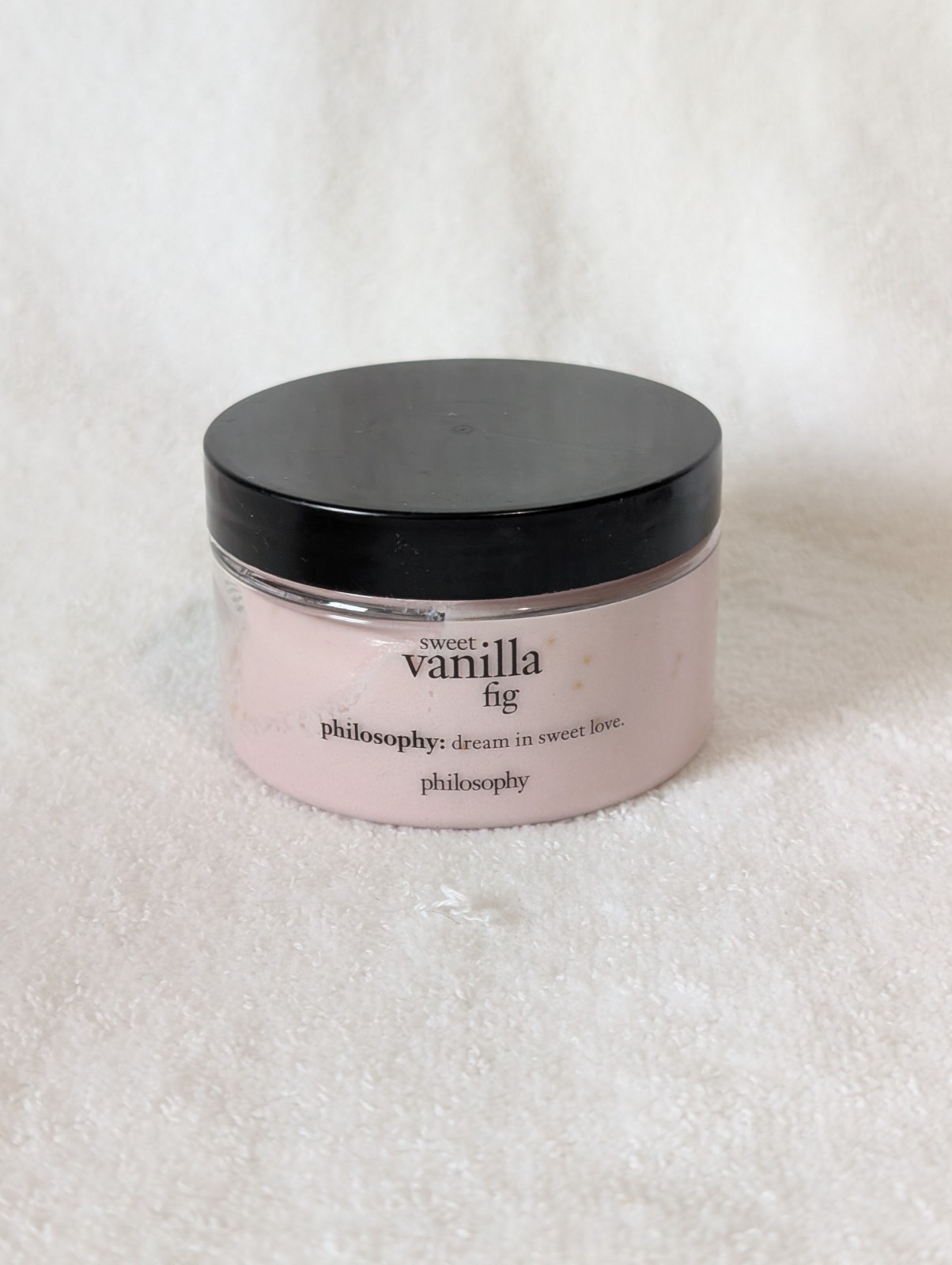 Philosophy Sweet Vanilla Fig Glazed Body Souffle 4 oz  Factory Sealed New