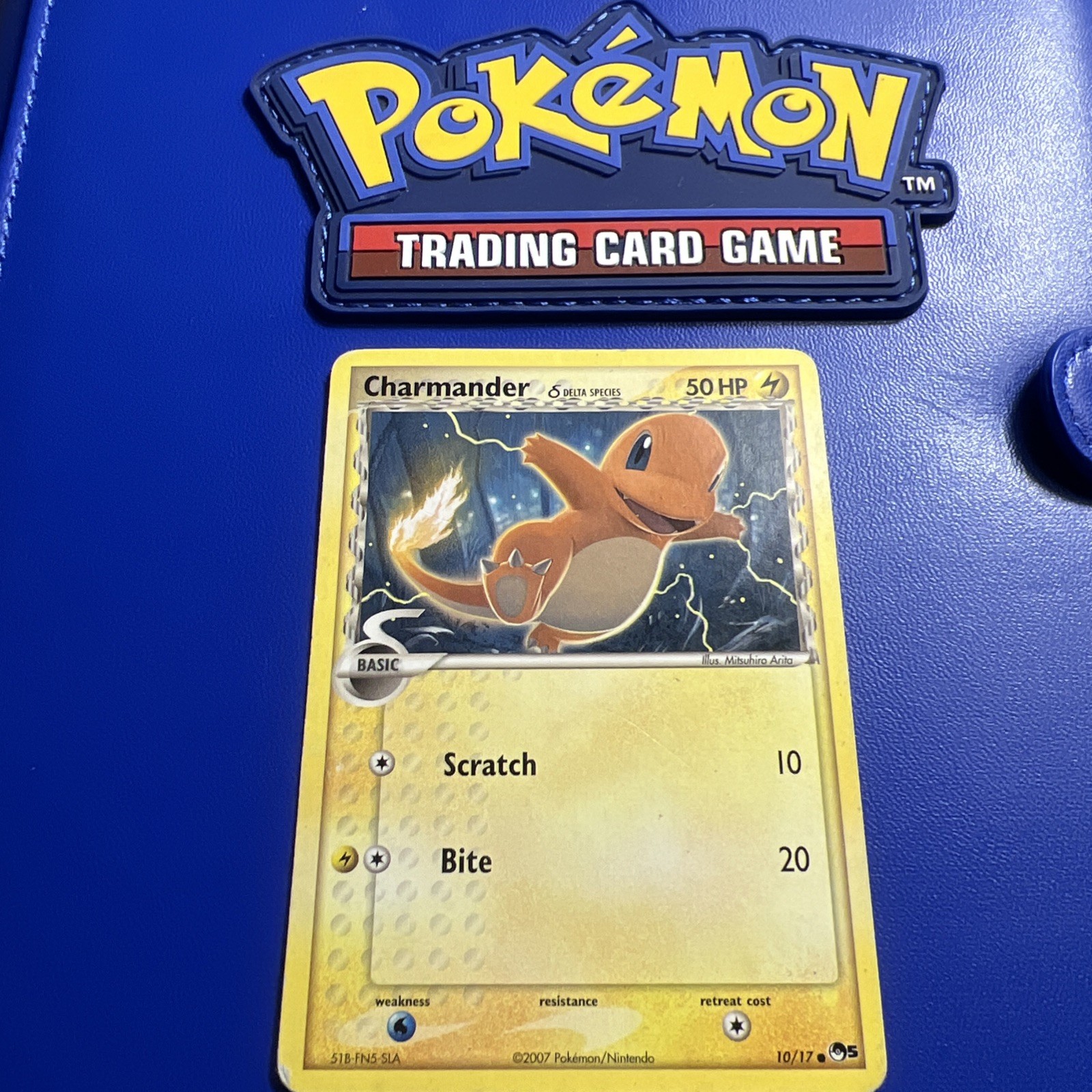 2007 Pokemon POP Series 5 Charmander Delta Species 10/17 Lightning Common 2007 Pokemon POP Series 5 Charmander Delta Species 10/17 Lightning Common